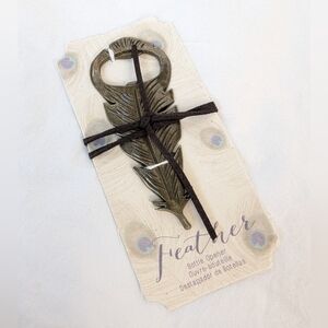 Feather Shaped Bottle Opener